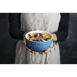 Staub Ceramique Schüsselset,Schüssel 4-tlg Antik-Türkis Keramik 14 cm 0,7 Liter Zubereiten und Servieren