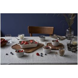 Staub Ceramique Ofenformenset, 3-tlg rechteckig Elfenbein-Weiß Elfenbein-Weiß