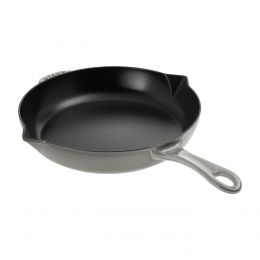 Staub Pans Bratpfanne mit Ausgießnase 26 cm, Gusseisen, Graphit-Grau