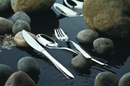 Wilkens Besteck-Set ROTONDO POLIERT 62-tlg.in 18/10 Edelstahl Besteckgarnitur