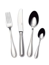 Wilkens Besteck-Set Schwedisch Faden 60-tlg.18/10 Edelstahl Menübesteck