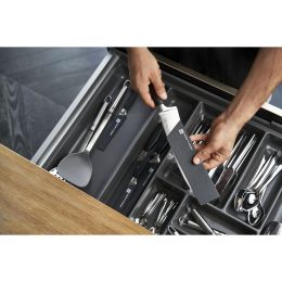 ZWILLING Messerstulpe 13 cm, Kunststoff Schwarz Vliesbezug auf der Innenseite