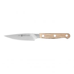 ZWILLING Pro Wood Spick- und Garniermesser 10 cm, Steineiche