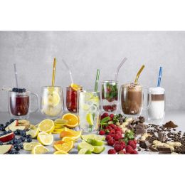 ZWILLING Sorrento Latte Macchiato Glasset, 350 ml / 2-tlg hochwertiges Borosilikatglas