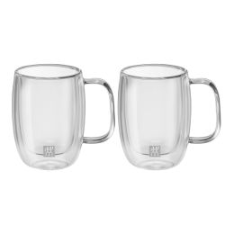 ZWILLING Sorrento Plus Espressoglasset, 140 ml / 2-tlg hochwertiges  Borosilikatglas