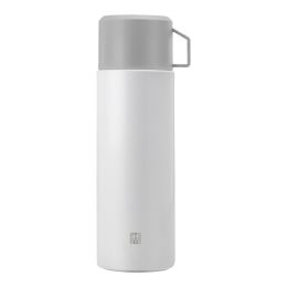 ZWILLING Thermo Isolierflasche, 1 l, Edelstahl, Weiß-grau Hochwertig