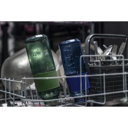 ZWILLING Bottle Trinkgläser Trinkflasche, 680 ml Tritan Dunkelblau