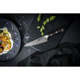 ZWILLING Tanrei Messer Kochmesser compact, 14 cm 101 Lagen Premium-Stahl