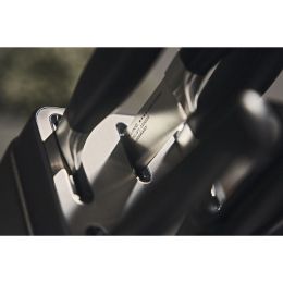 ZWILLING **** VIER STERNE Messer Selbstschärfender Messerblock, 7-tlg Esche Anthrazit