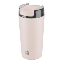 ZWILLING Thermo Plus Isolierbecher Thermobecher, 480 ml Edelstahl Pink