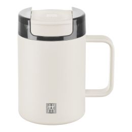 ZWILLING Thermo plus Isolierbecher Thermobecher, 380 ml Edelstahl Cream