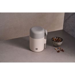 ZWILLING Thermo plus Speisebehälter, 600 ml Edelstahl Cream