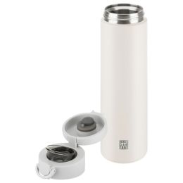 ZWILLING Thermo Plus Thermoflasche, 500 ml Edelstahl Cream