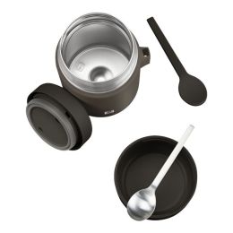ZWILLING Thermo Plus Speisebehälter, 600 ml Edelstahl Chocolate