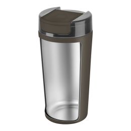 ZWILLING Thermo Plus Isolierbecher Thermobecher, 480 ml Edelstahl Chocolate