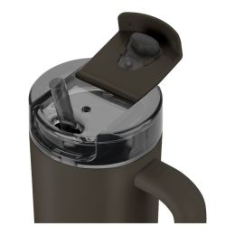 ZWILLING Thermo Plus Thermobecher mit Strohhalm, 900 ml Edelstahl Pink