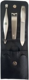 Zwillling Twinox Manicure Etui 4tlg.Taschenetui + Multitool/Taschenmesser schwarz
